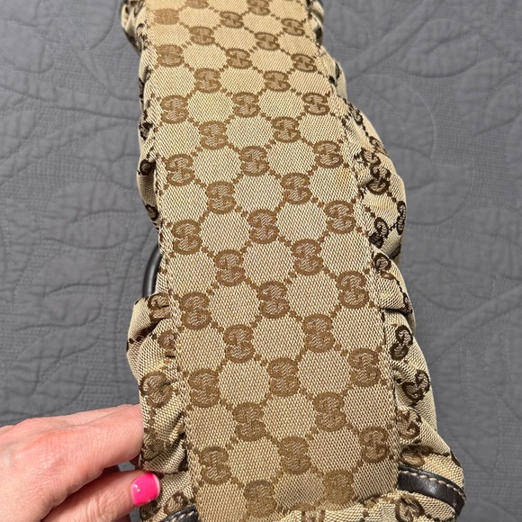 Gucci D - Ring shoulder monogram canvas bag - Picture 5 of 9